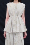 Mutedance 25 Spring/Summer Linen/Silk Waist Short Sleeve MD-MD25SS103-LINEN MD25SS102